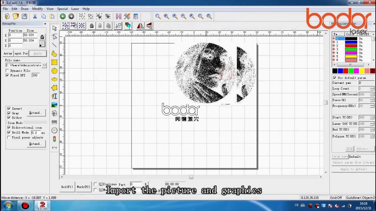 Bodor Laser Marker Software Intallation Video