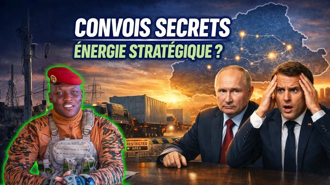 Ibrahim Traoré : 12 Convois Secrets Révèlent un Tournant Énergétique Crucial pour le Burkina Faso