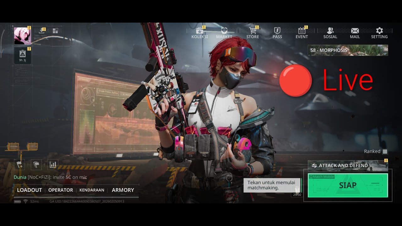 Live mulung di Delta Force mobile mode OPS