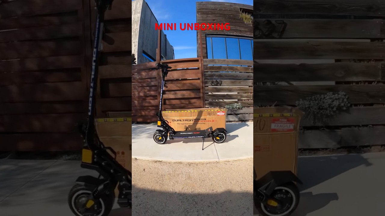 Dualtron mini spl 🔥 Unboxing #dualtron #dualtronx #dualtronmini #unboxing #shortvideo #shorts