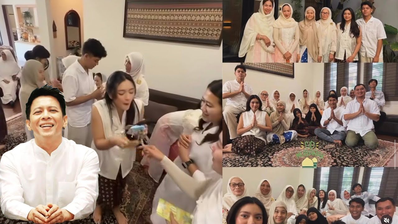 Lebaran Pertama Allea Ananta Dapat Banyak THR Dari Ariel NOAH & Saudaranya Di Bandung.... 