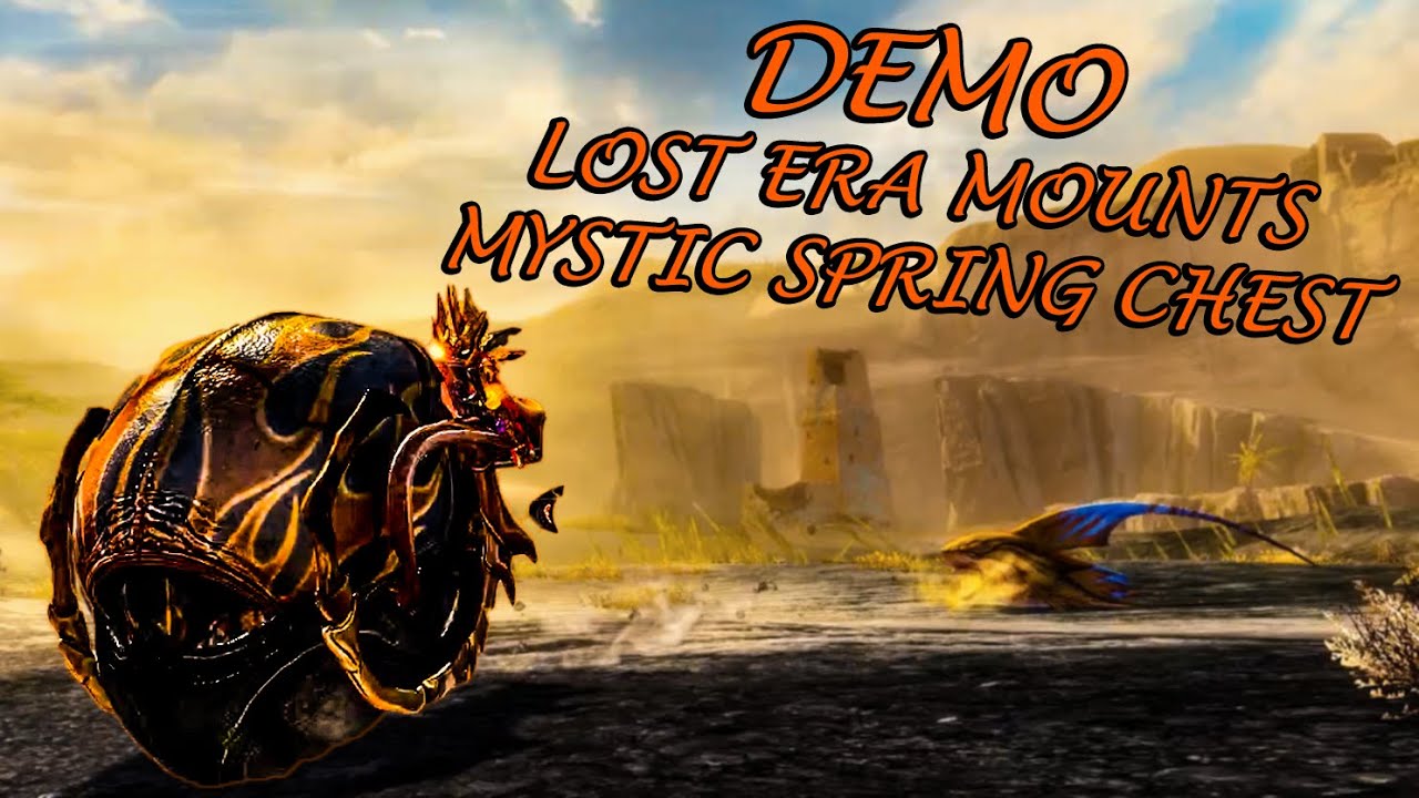 Guild Wars 2 - Lost Era Mounts & Mystic Spring Chest Demo!
