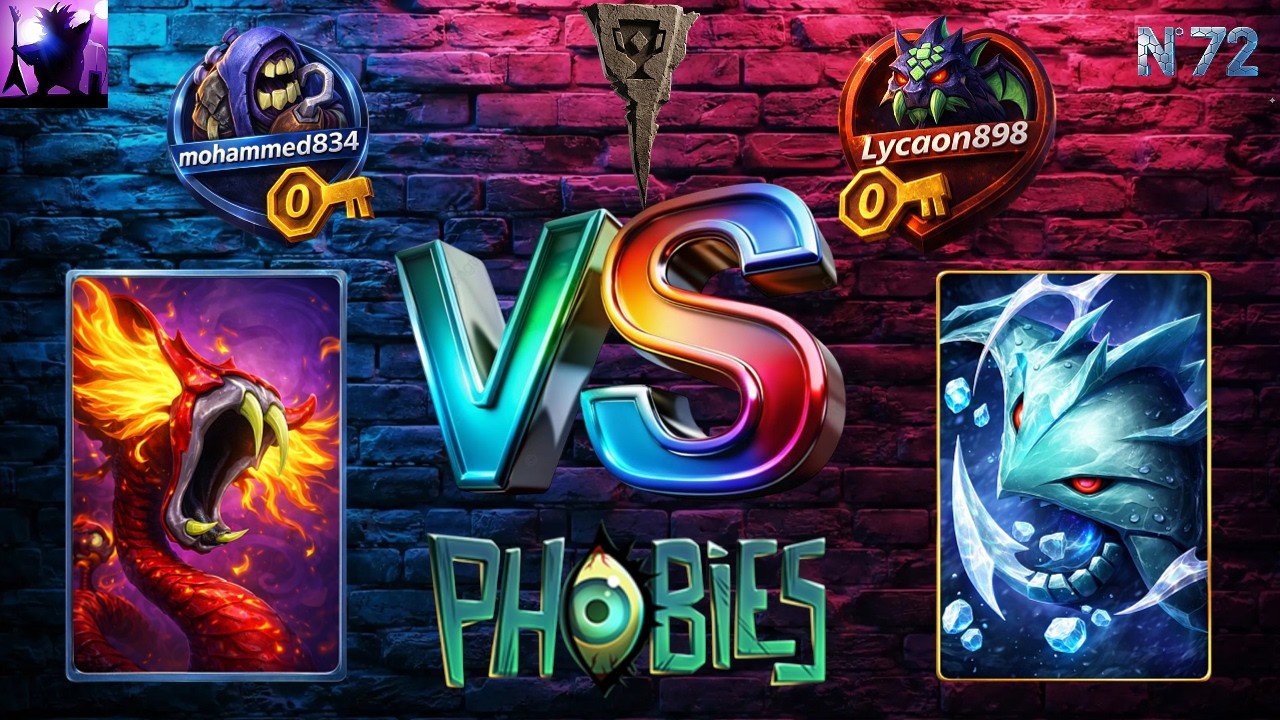 Fire and Ice. mohammed834 vs Lycaon898 №72 #phobies
