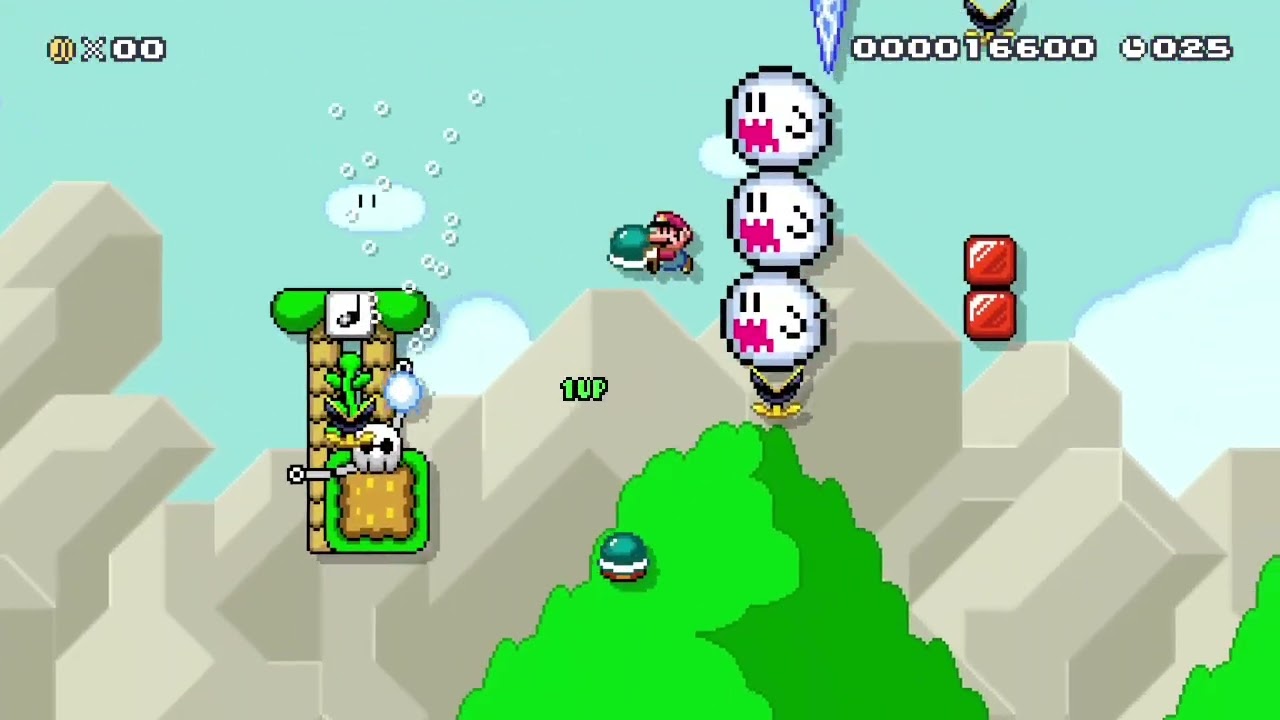 【SMM2】Simple Kaizo Setups (spliced)