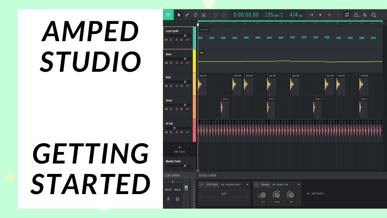 Amped Studio Getting Started