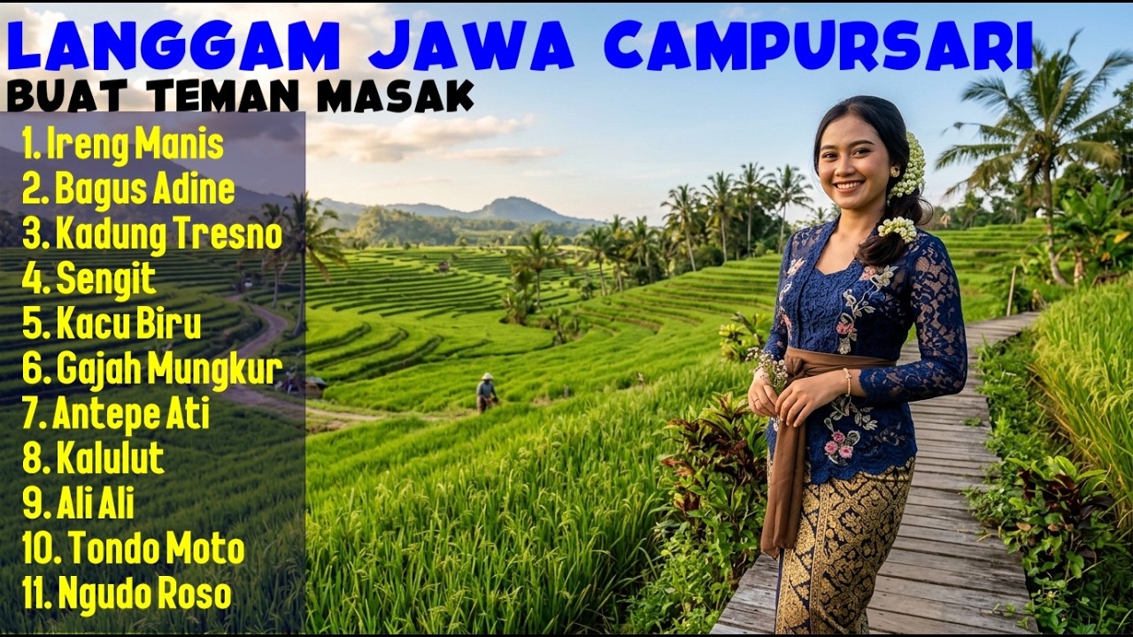 LANGGAM JAWA CAMPURSARI LEMBUT PALING 🧶 COCOK BUAT TEMAN IBU-IBU SAAT LAGI MASAK DI DAPUR