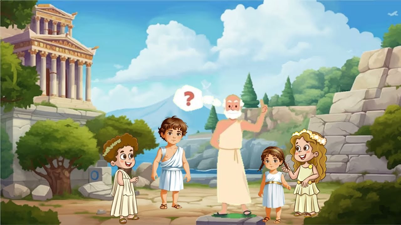 Filosof&iacute;a para ni&ntilde;os: El sabio S&oacute;crates y el  misterio de las preguntas
