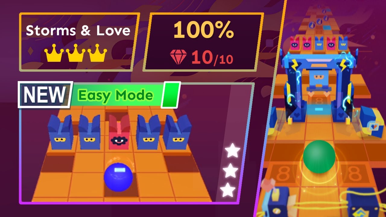 Rolling Sky - Storms & Love (Lov-E Easy Mode) [Official] ✩✩✩