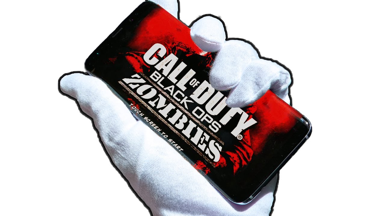 CALL OF DUTY ZOMBIES ON SAMSUNG GALAXY S8 CHALLENGE!