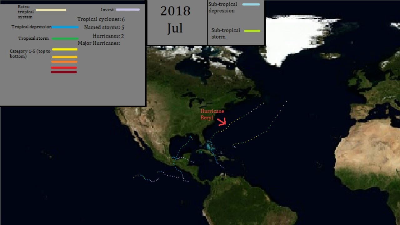 Hypothetical 2018 Hurricane Season
