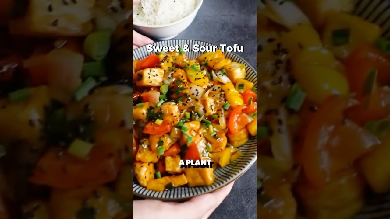 Day 9/100: Sweet & sour tofu 🥰