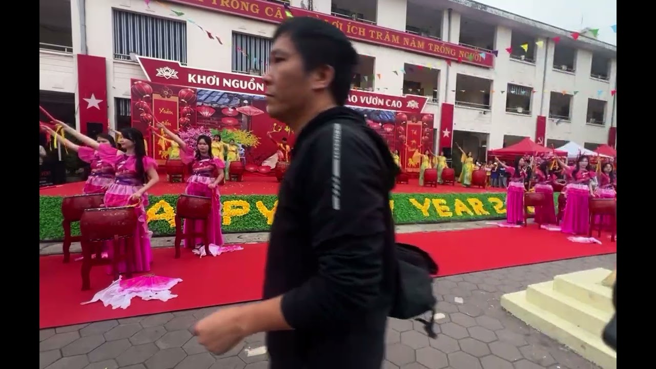🌺TRỐNG HỘI CHÀO XUÂN🌺 do các Thầy Cô giáo trường Tiểu học Lý Tự Trọng biểu diễn💕