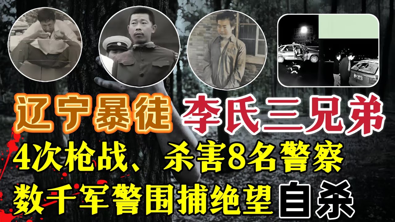 89年鞍山李家三兄弟特大杀警案：一夜4次枪战杀死8名警察#案件調查