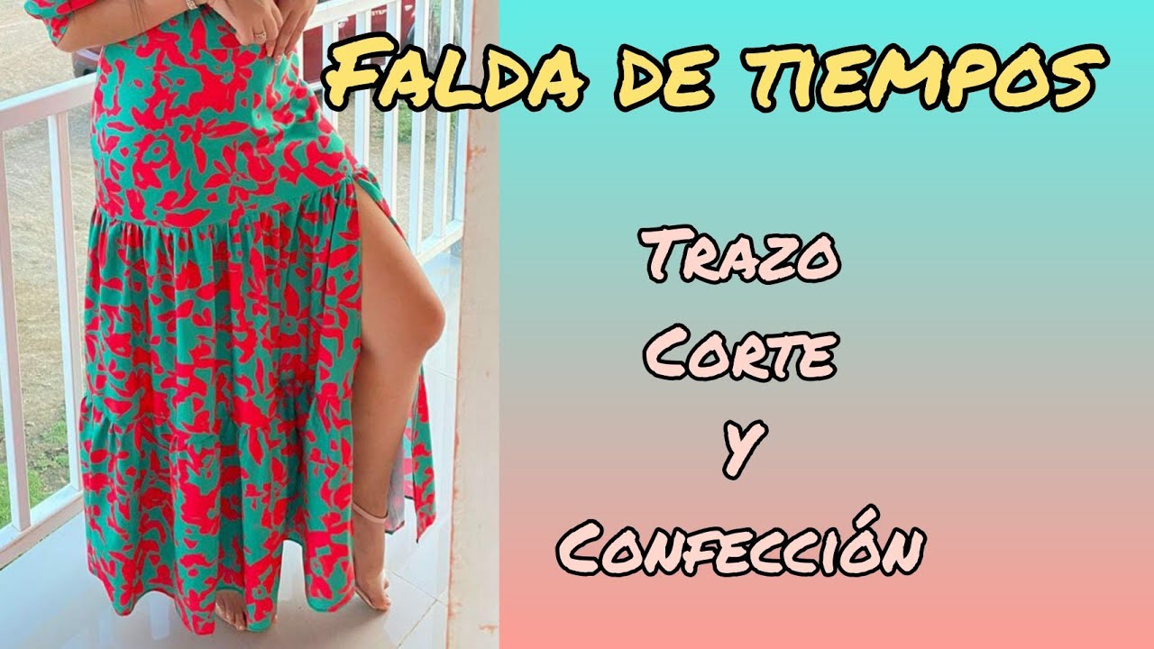 Falda de Tiempos con Abertura