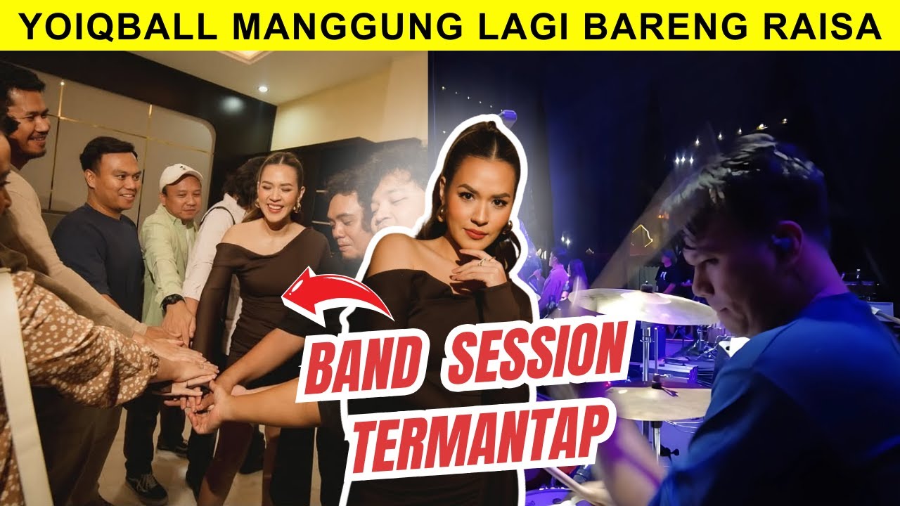 TIDAK MUDAH MENJADI DRUMMER RAISA