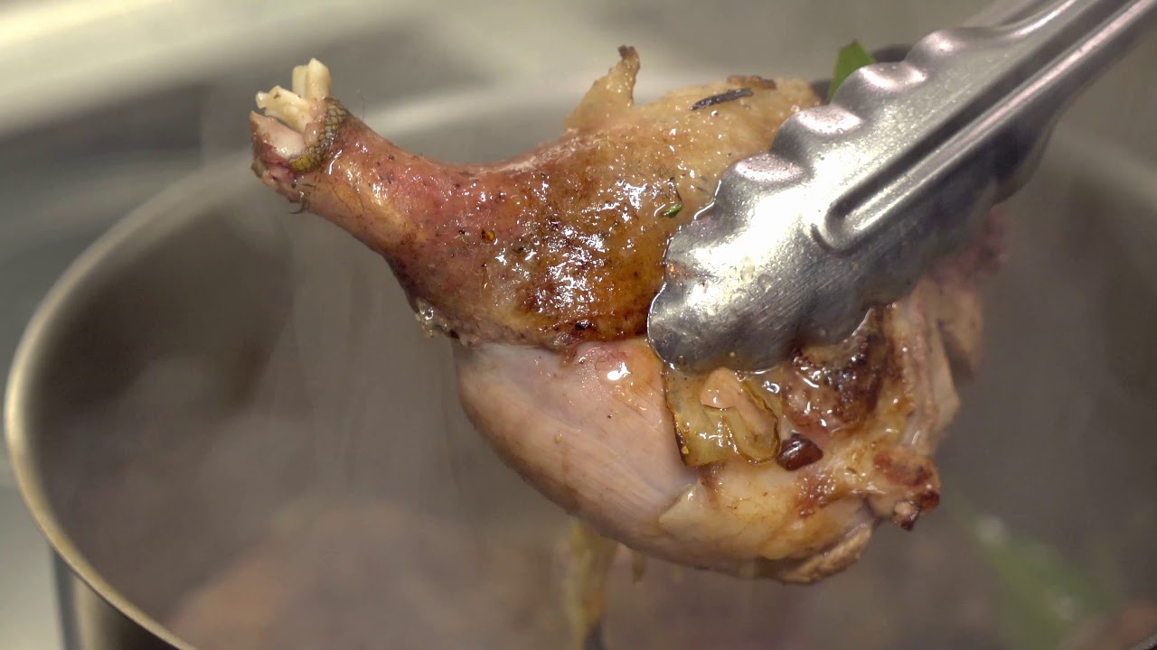 Les recettes du CSRAN : Le canard de Rouen au vin de Cahors de Philippe Molinié