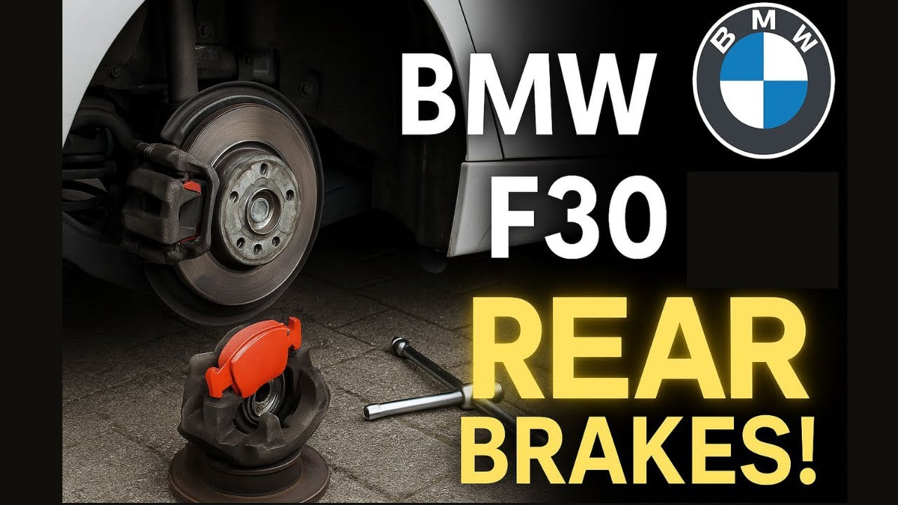 BMW F30 Rear Brake Pads Replacement – Watch Before You Do Yours!