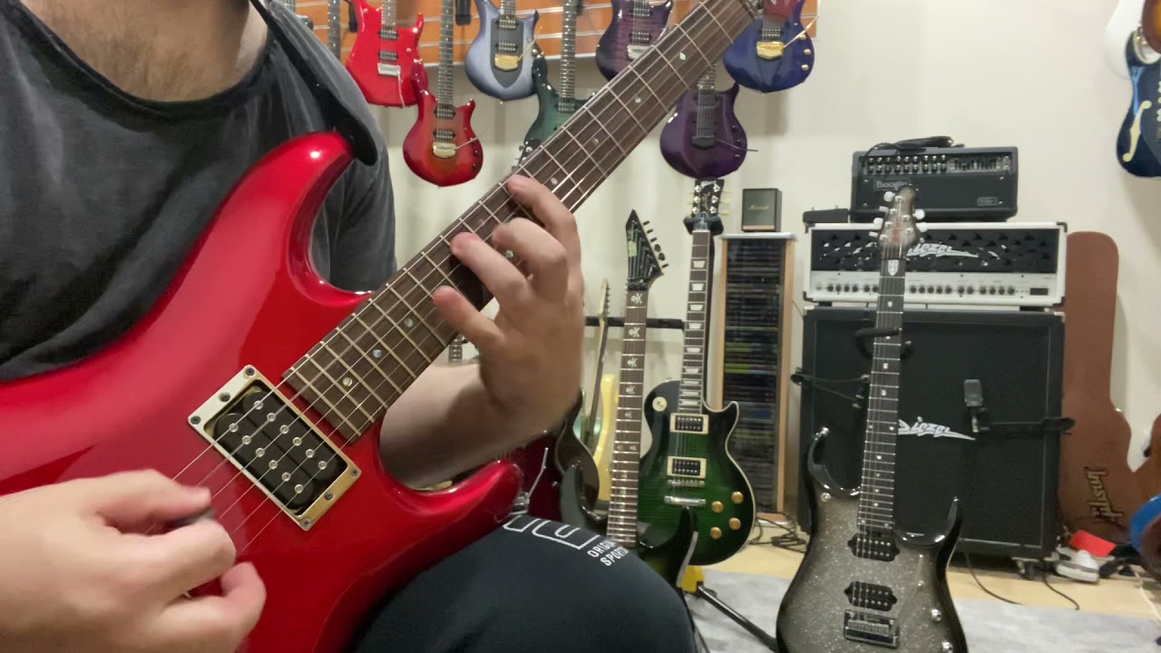 Lovrek - Crushing Day practice with Ibanez JS1200 CA