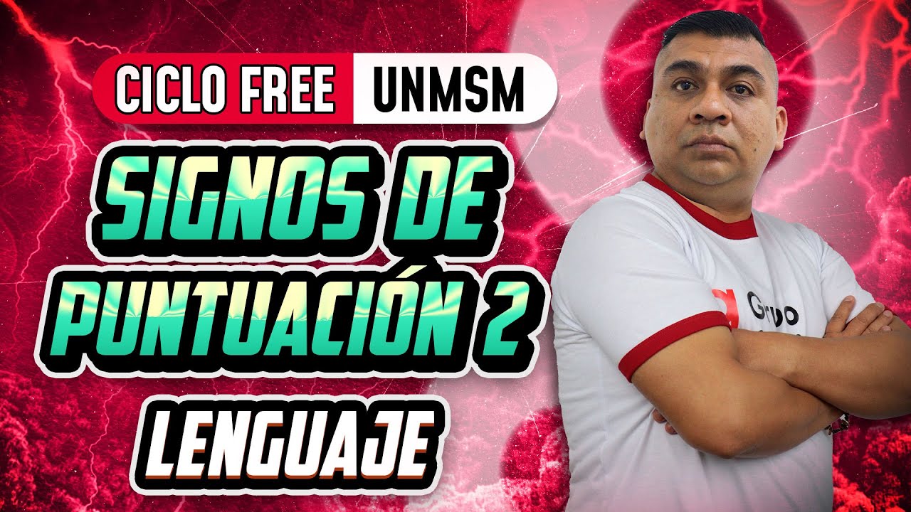 LENGUAJE  📚 Signos de puntuación Parte 02 🔥 [CICLO FREE]