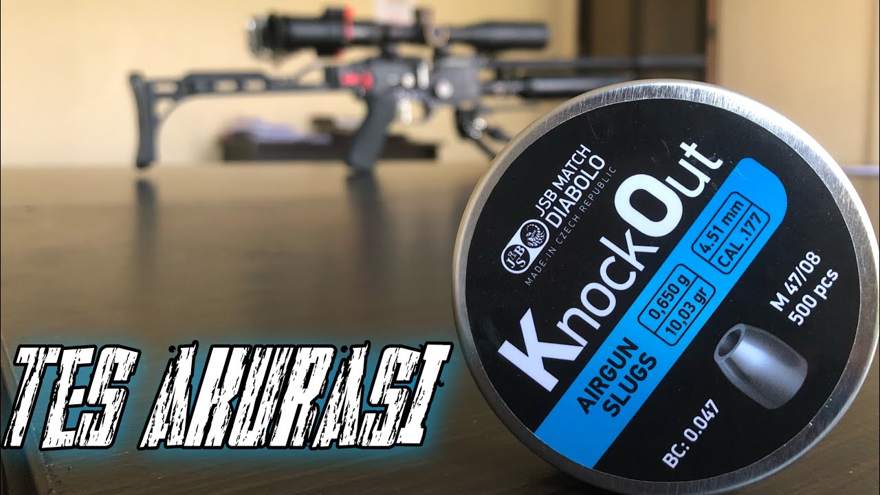 TES AKURASI mimis Knock Out 10 gr / 30, 50, 70 meter/ Laras 40 cm / Photon 88