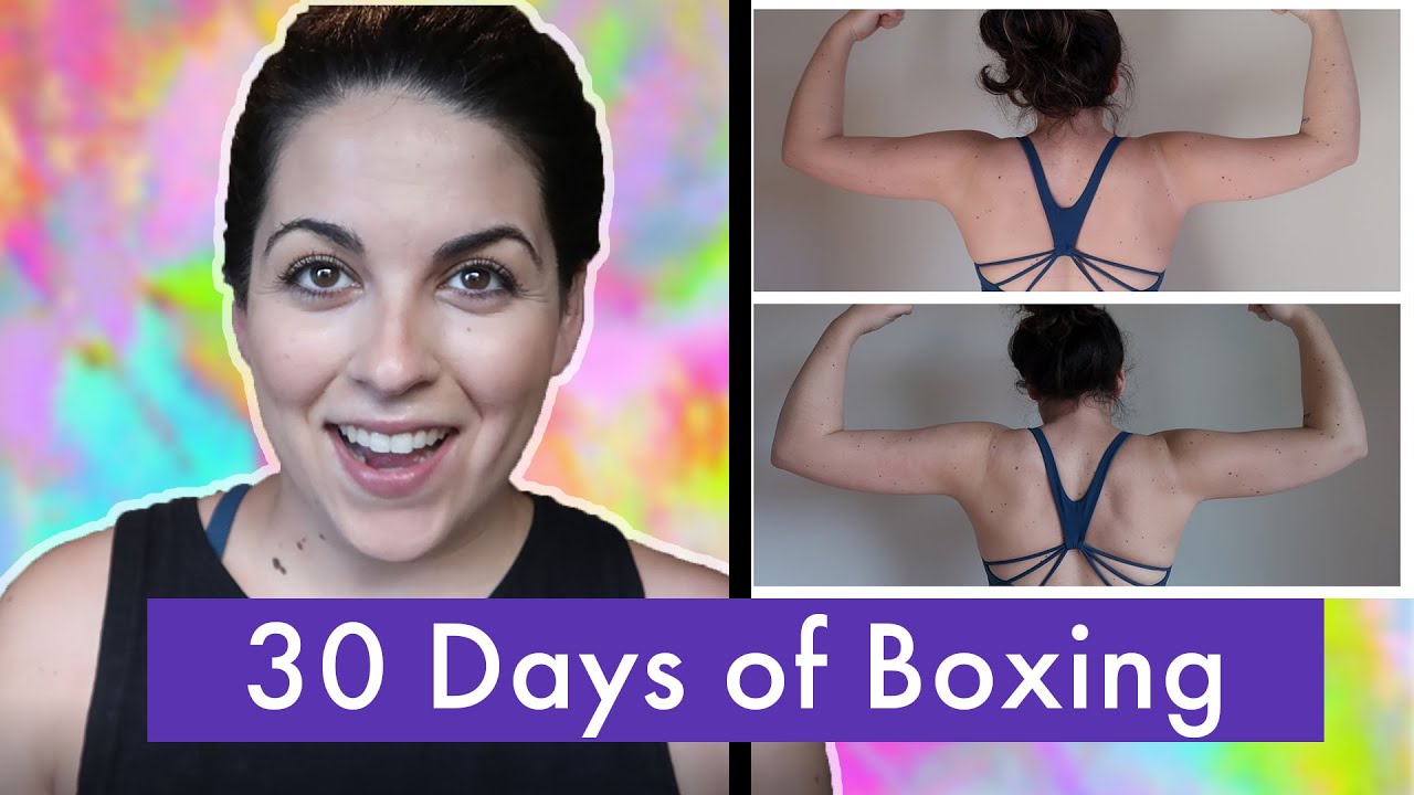 What 30 Days of Boxing Workouts Did To My Body