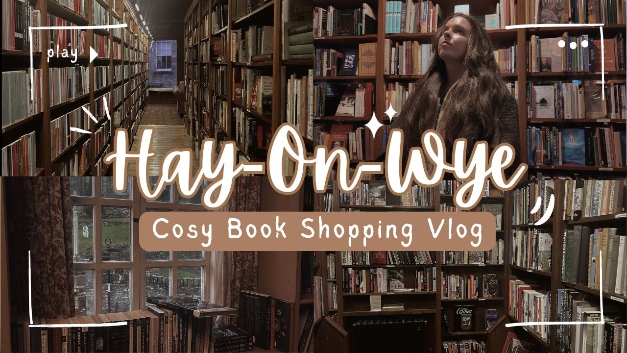 A cosy, bookish day out in Hay-On-Wye! | The UK's First Book Town 📚🛍️