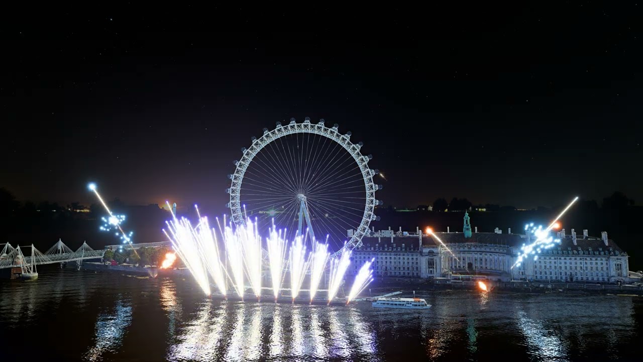 MIFLAW Firework Show | FWSim - London Eye