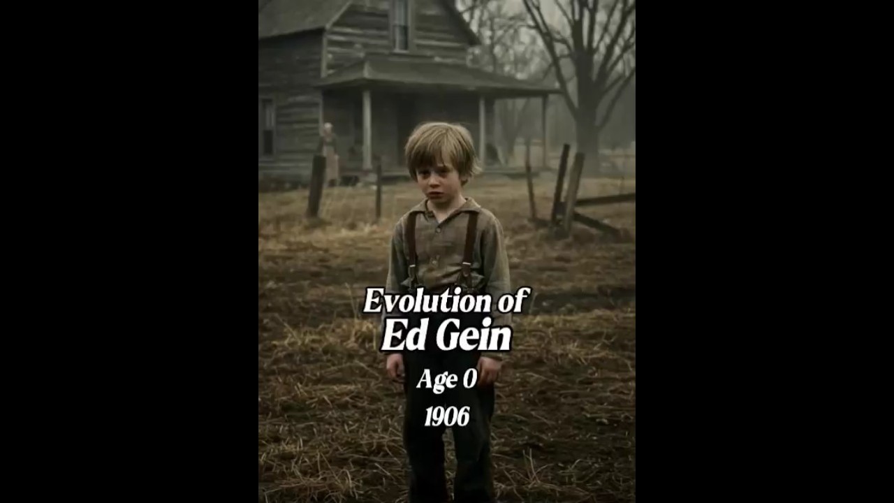 Evolution of Ed Gein #edgein #evolution #ia