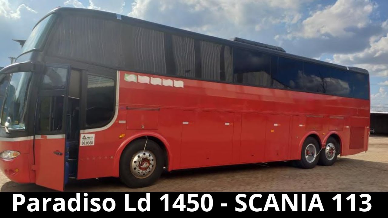 VENDIDO!!  SCANIA 113!!  MARCOPOLO PARADISO GV 1450  Ano 1995 LD À VENDA.