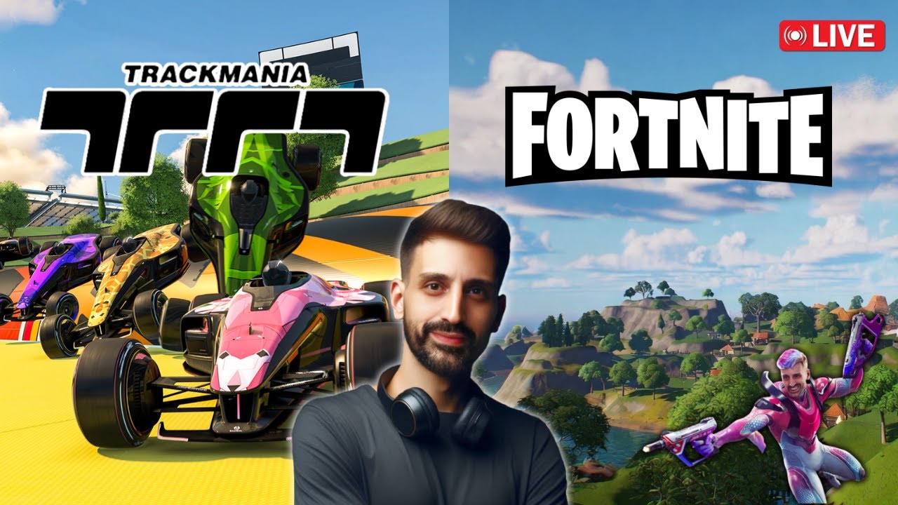 Trackmania weekly shorts e poi Fortnite