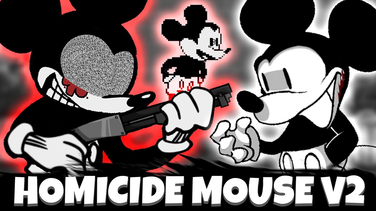 Homicide Mouse V2 VS Friday Night Funkin | Mickey Demo (FNF MOD)