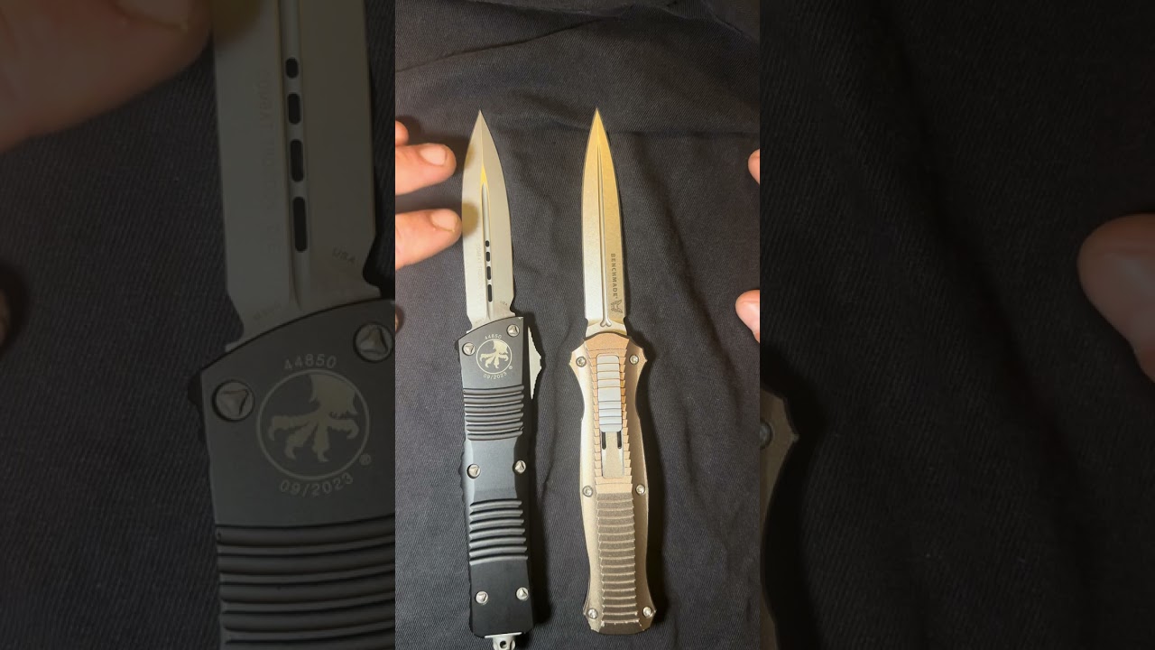 Benchmade Infidel 3300 vs. Microtech Combat Troodon Gen II