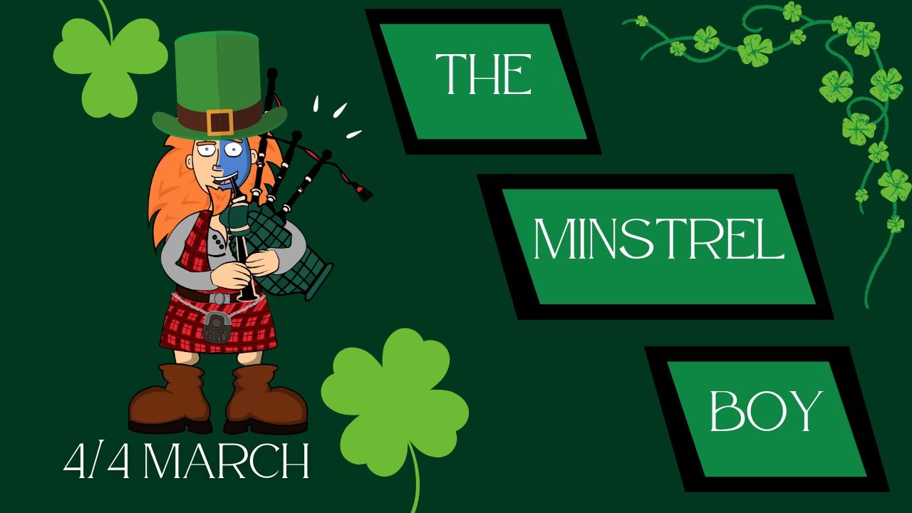 Bagpipe Tune The Minstrel Boy on practice chanter