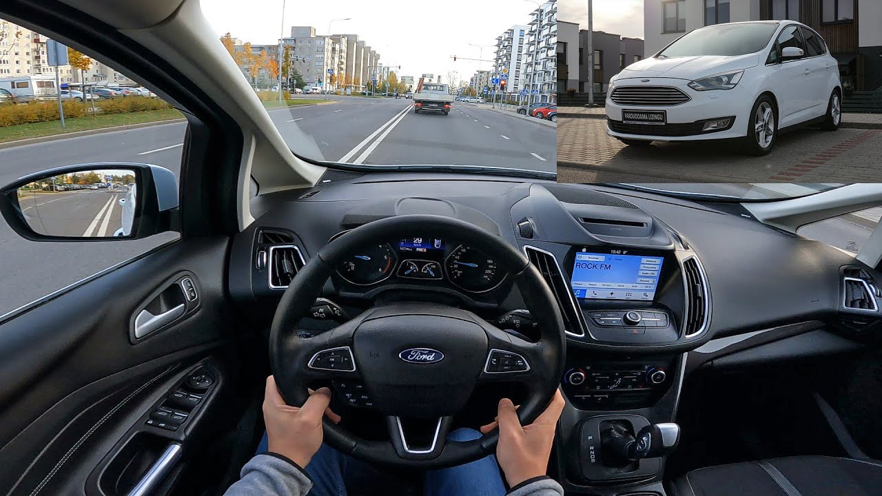 2017 Ford C-MAX II [2.0 TDCi 170 Hp] | Pov Test Drive #povtestdrive