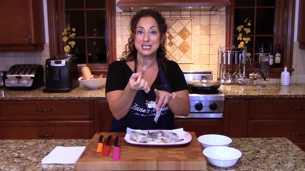 How to devein Shrimp on both sides