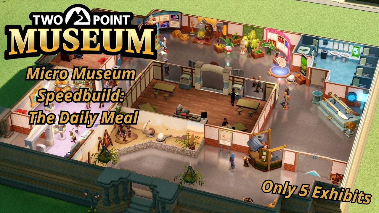 The Daily Meal: Micro Museum Speedbuild in Two point Museum