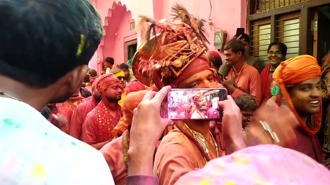 Lath mar holi , Barsana Vrindavan #holi #barsan