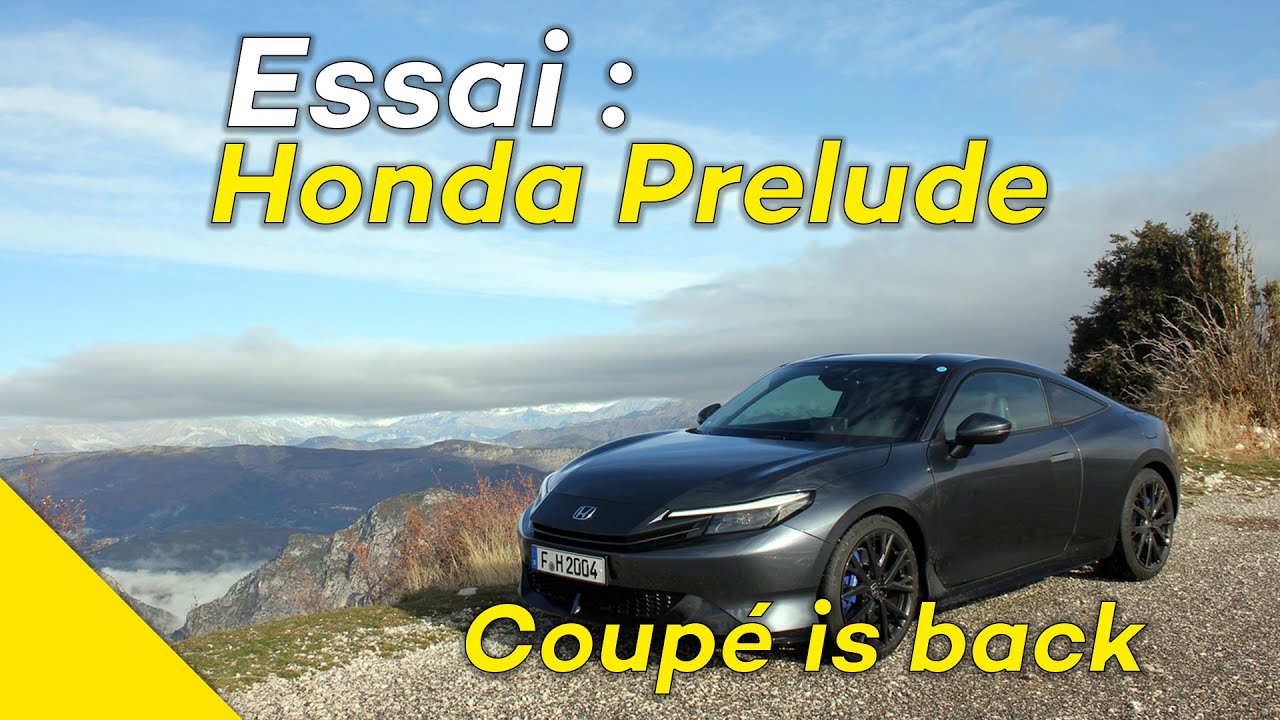 Essai Honda Prelude 2025 presque parfaite