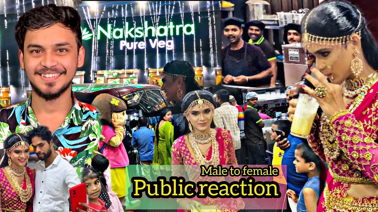 Lady getup prank ~ தமிழ் | Public reaction | epi -5 | Male to female transformation | Msk_zone