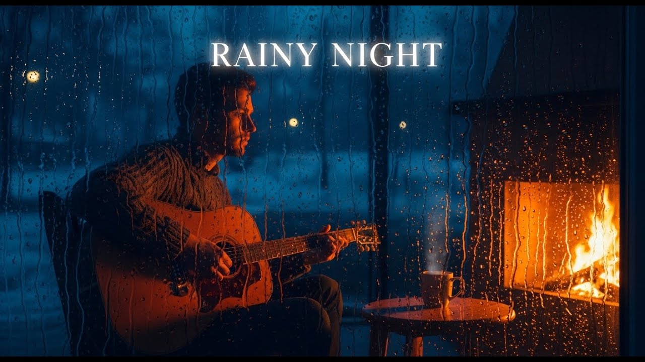 Rainy Night — Cozy Instrumental Blues