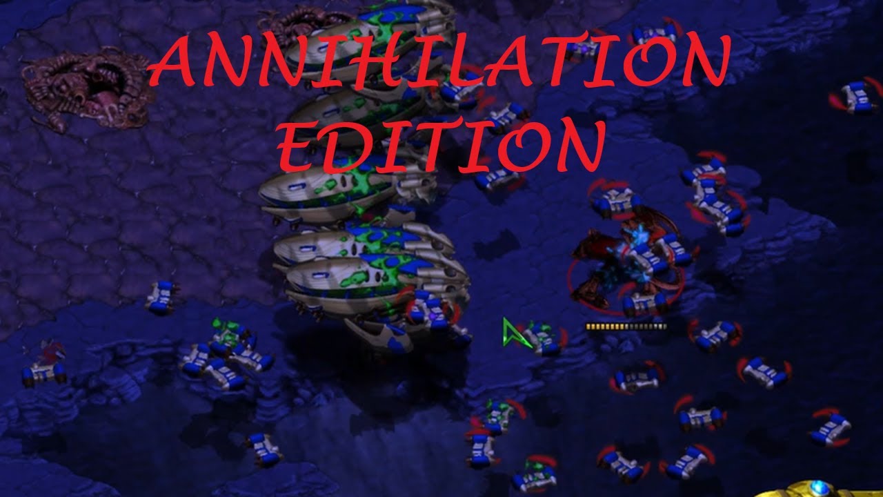 Starcraft UEDAIP Brood War Protoss 8 Annihilation Edition