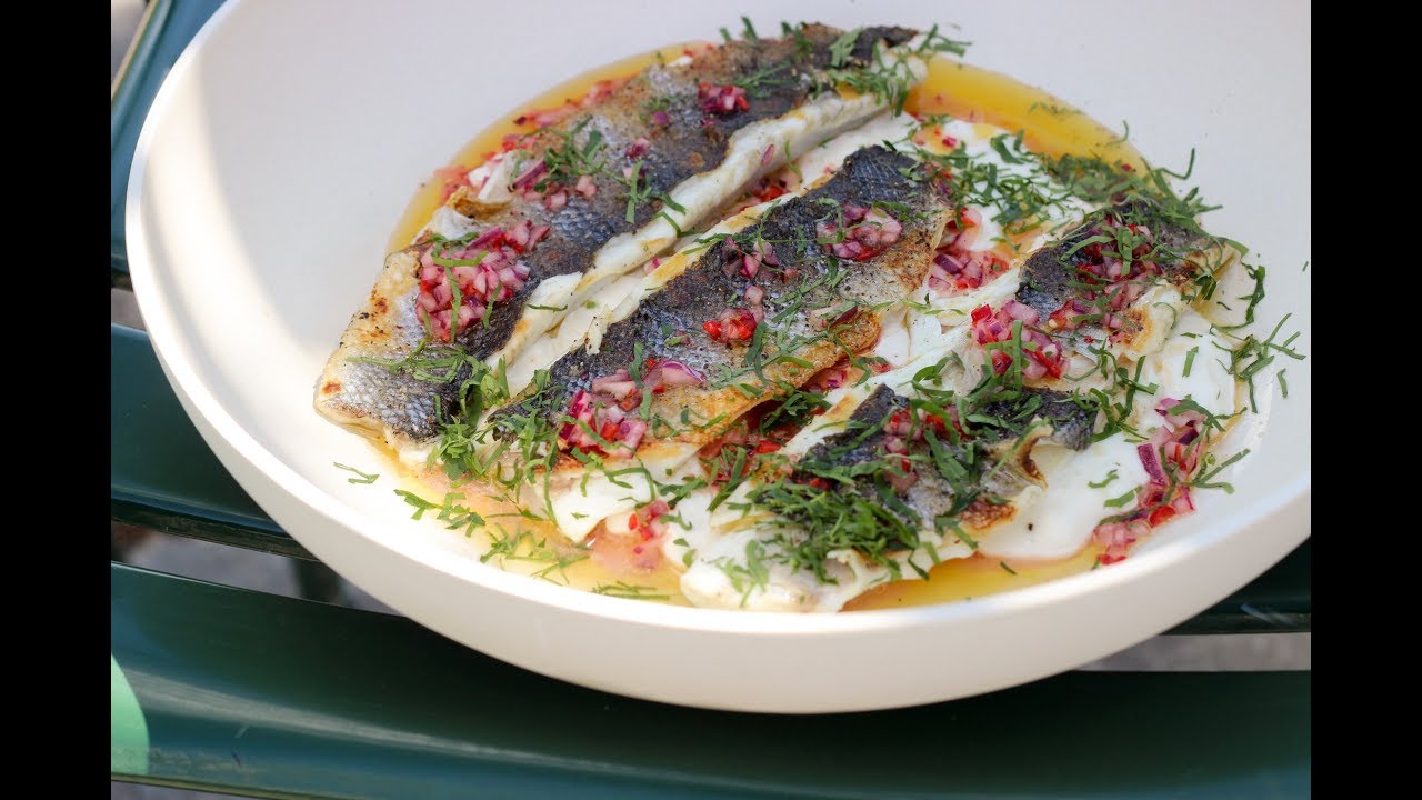 BBQ Vanavond?! - Ceviche van gegrilde zeebaars