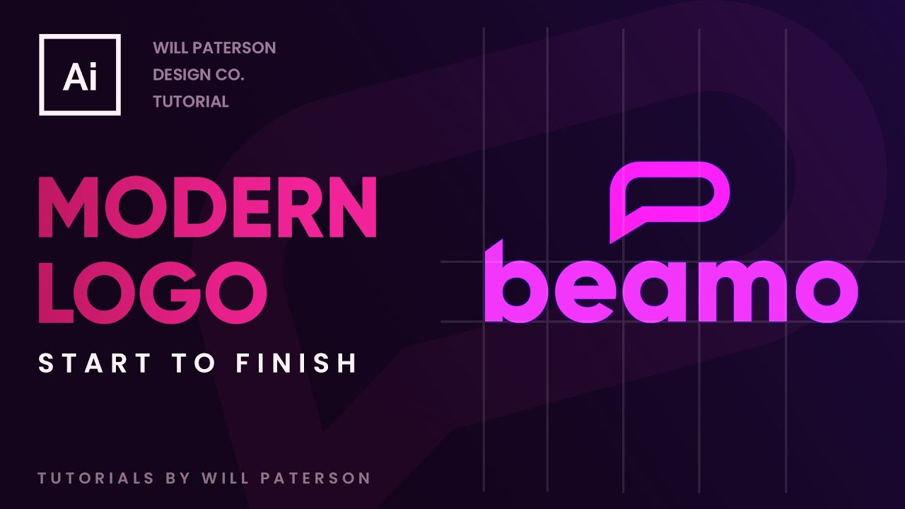 How To Design A Professional Modern Logo #3 ✍🏻