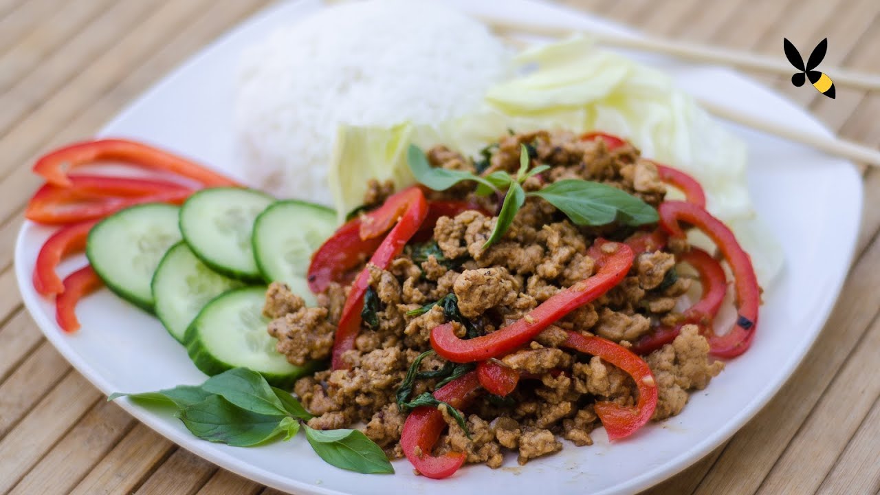 Thai Basil Chicken Recipe - HoneysuckleCatering