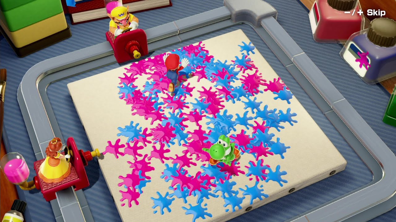 Mario Party Superstars Switch 2 #343 Yoshi's Tropical Island 10 turns (Wario, Yoshi, Daisy, Mario)