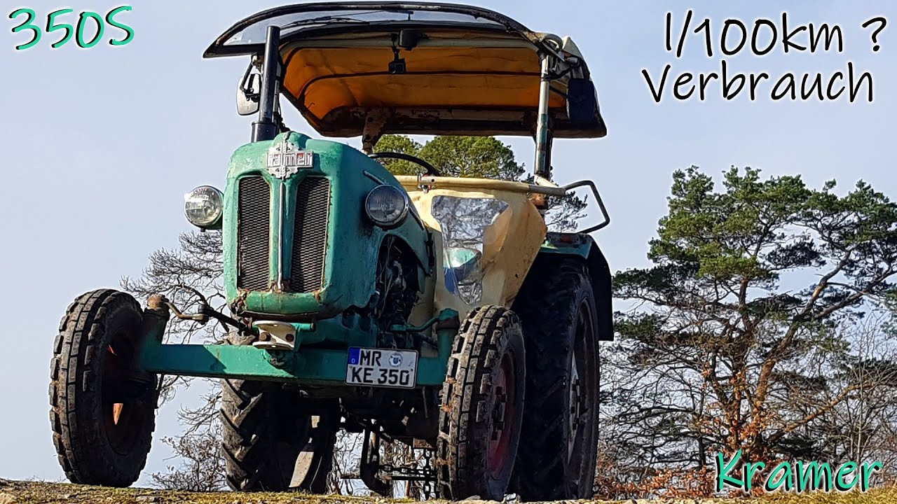 Verbrauch beim Traktor? VIEL! | Kramer 350 Export S