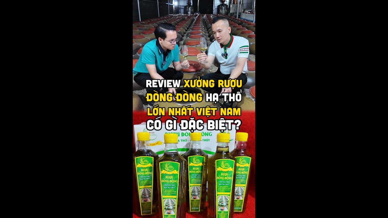 Có gì bên trong xưởng sản xuất Rượu Đòng Đòng nhất Việt Nam với 1600 m2, gần 1000 chum hạ thổ?