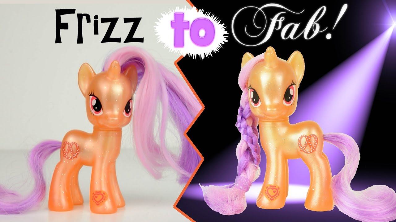 ПУШИСТЫЕ ПУШИСТЫЕ ИЗГОТОВЛЕНИЯ! Как уложить пушистые волосы My Little Pony: лайфхак с причёской M...