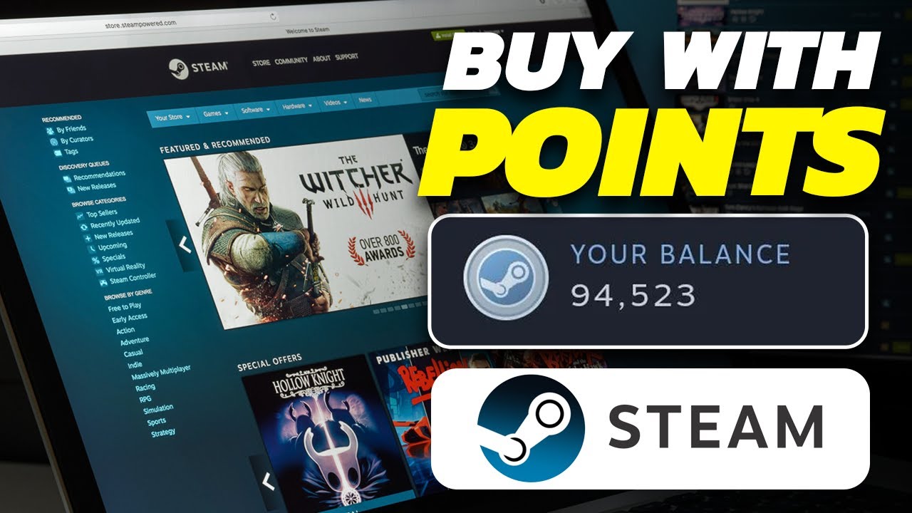 How To Purchase Games With Steam Points
