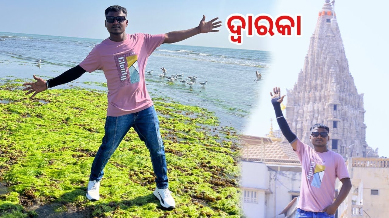 ଦ୍ୱାରକା ନଗରୀ ଗୁଜରାଟ //cycle yatra complete//sambalpuri vlog//viral vlog video